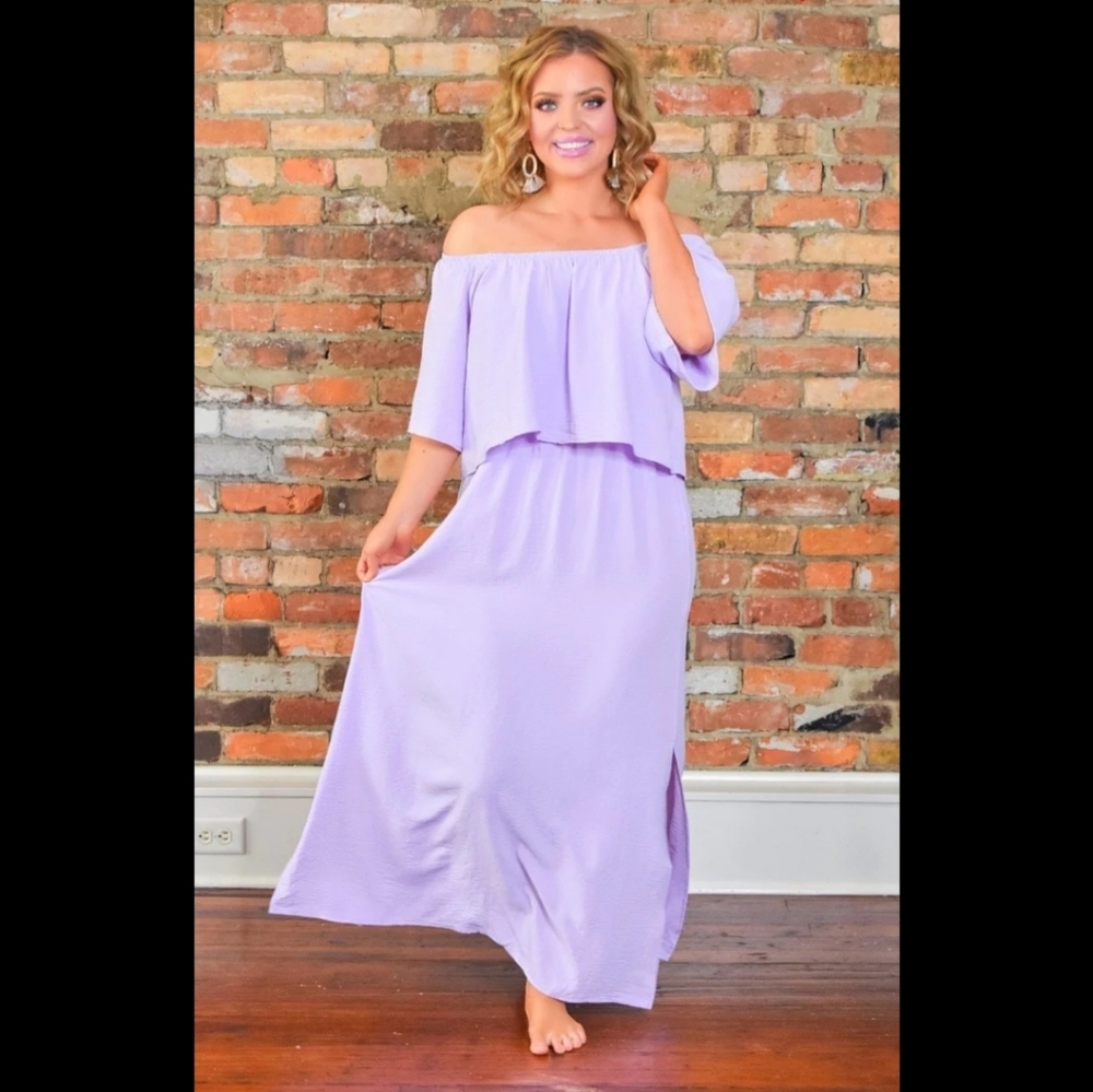 Perfectly Priscilla Hold My Heart Maxi Dress